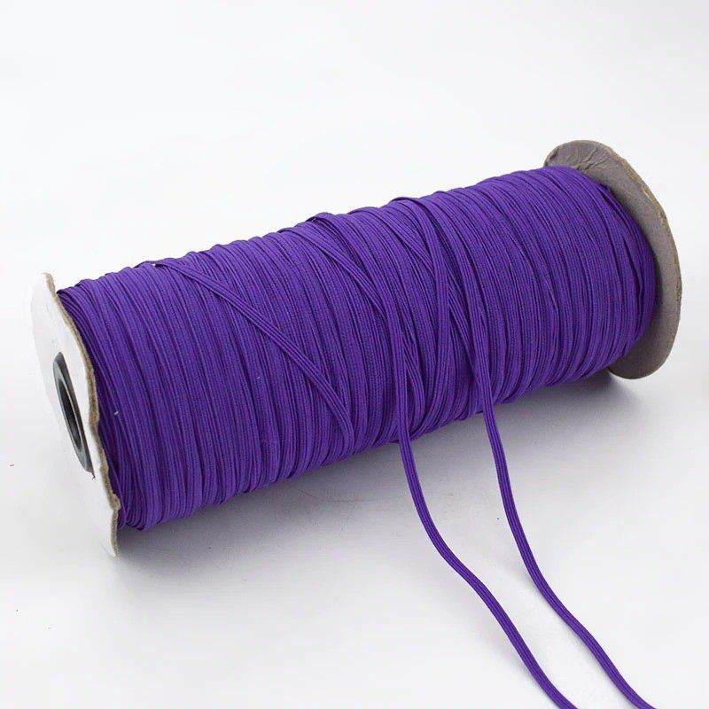 KnottyCord Braided Purple Elastic  (10 m)
