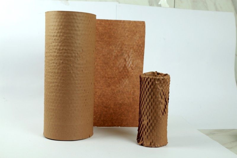 SUPERCOM ONLINE New Na 15 x 6 Inch - 100 Meter 80 gsm Paper Roll  (Set of 1, Brown)