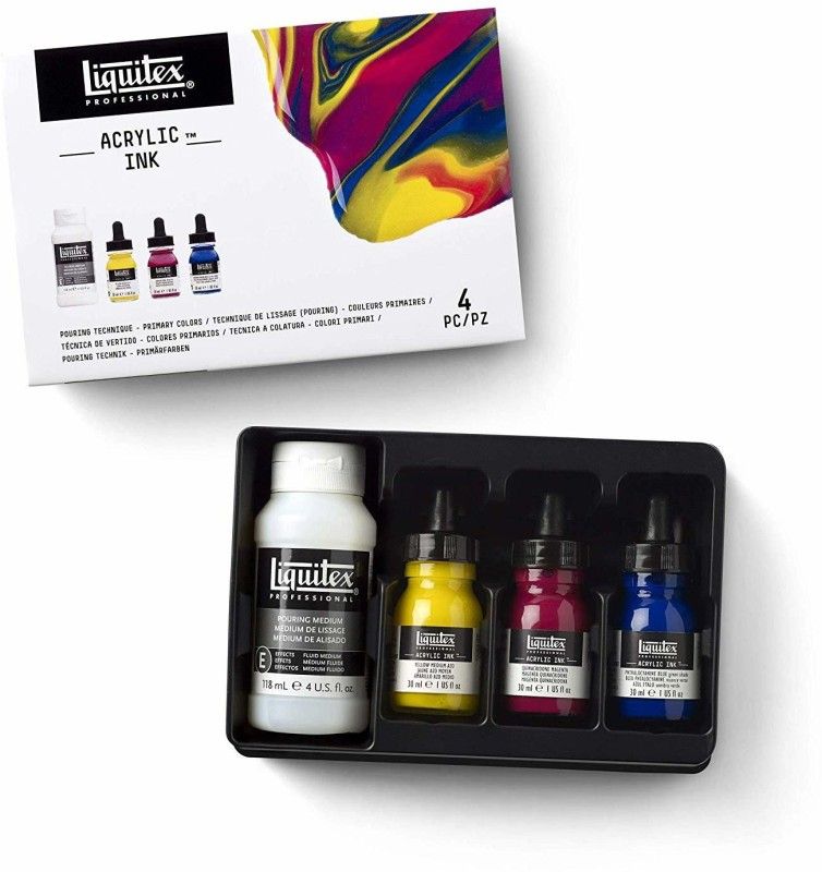 Liquitex acrylic ink set for artists painting Ink Medium  (30 ml)