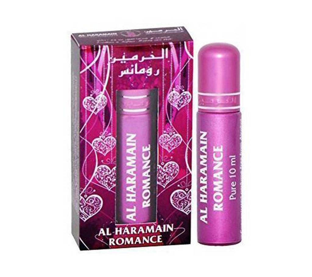Prime Halal Arabian Perfume Attar Oil Al Haramain Alcohol Free Roll On 10 ML Various Fragrances Perfumes (10 ML, Romance) U.A.E