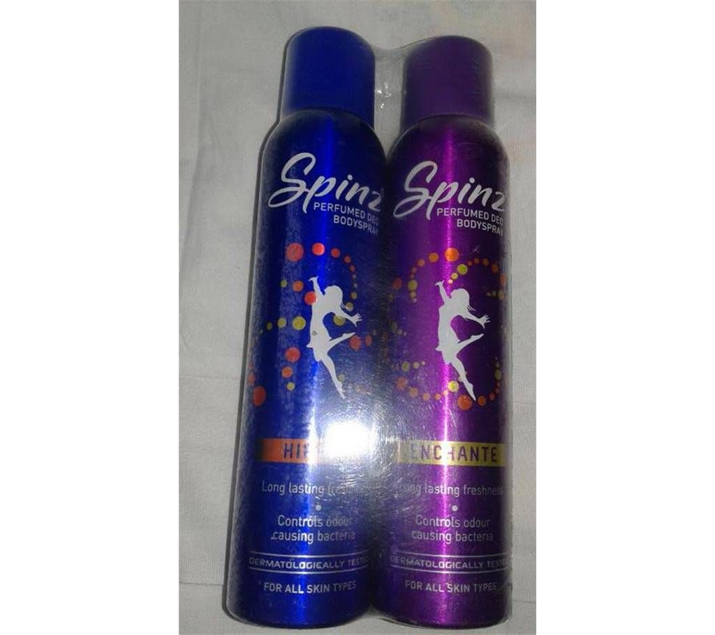 spinz body spray for women- 2 in 1  