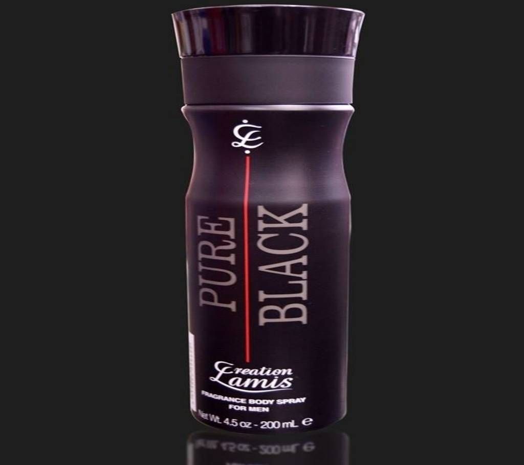 Pure Black Body Spray