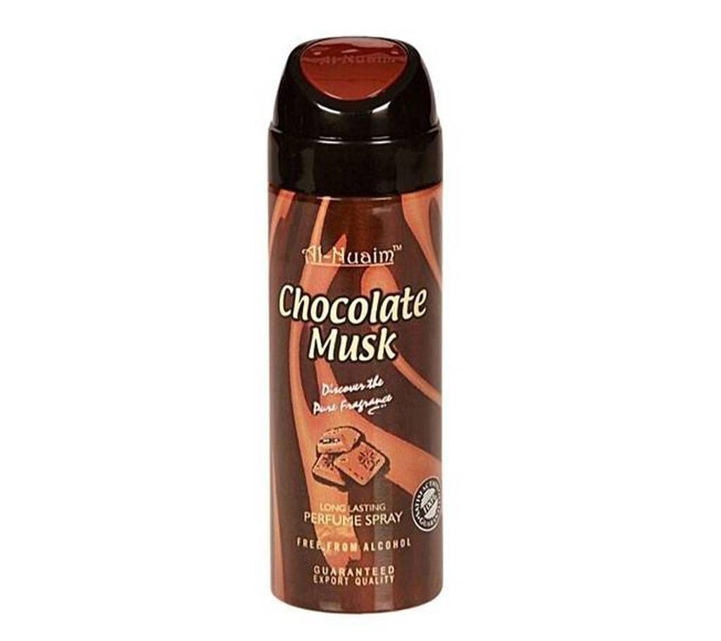 Al-Nuaim Chocolate Musk Perfume Spray - 200ml (India)