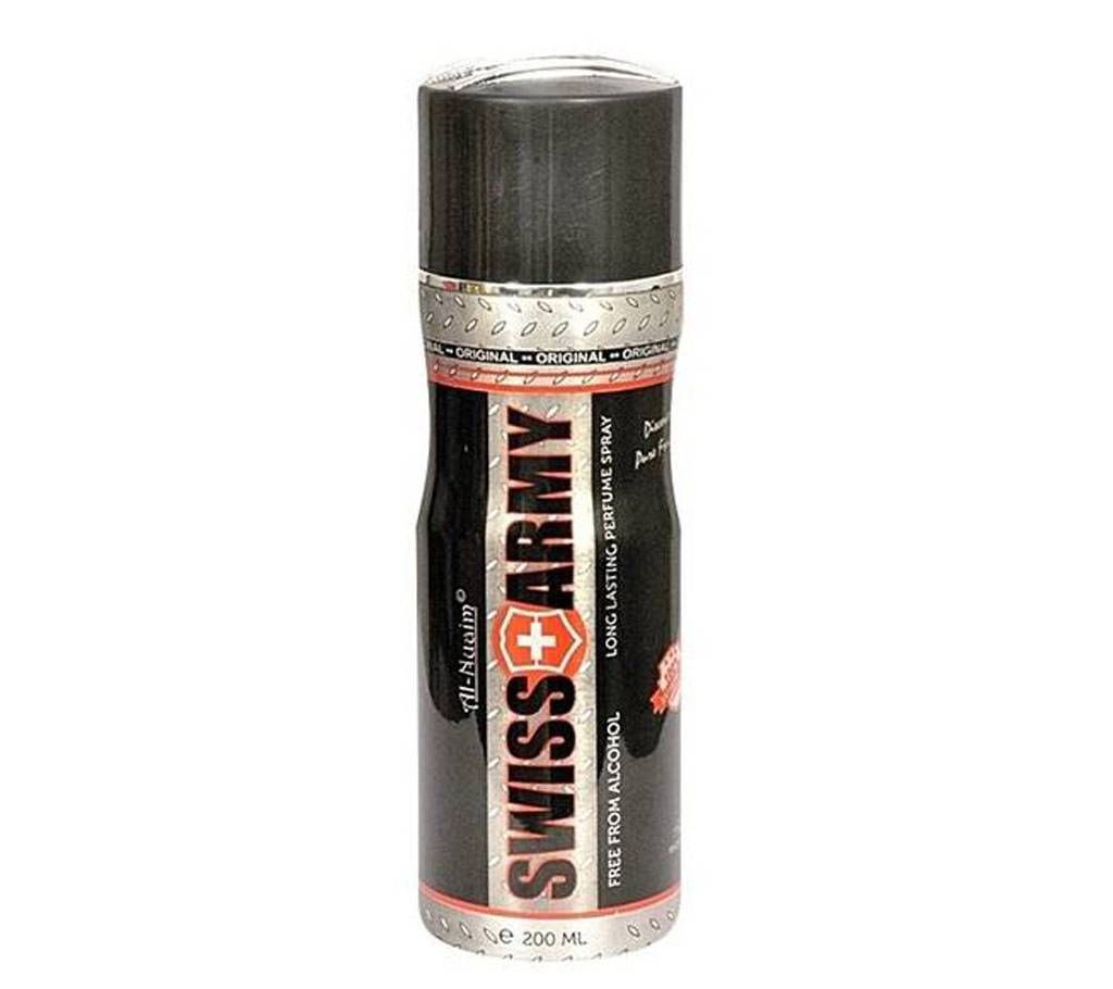 Al-Nuaim Swiss Army Perfume Spray - 200ml (India)