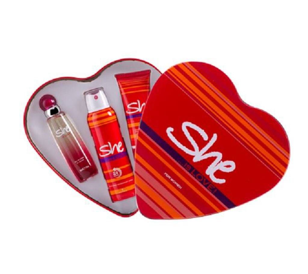 She Gift Set for women Love (Turkey)
