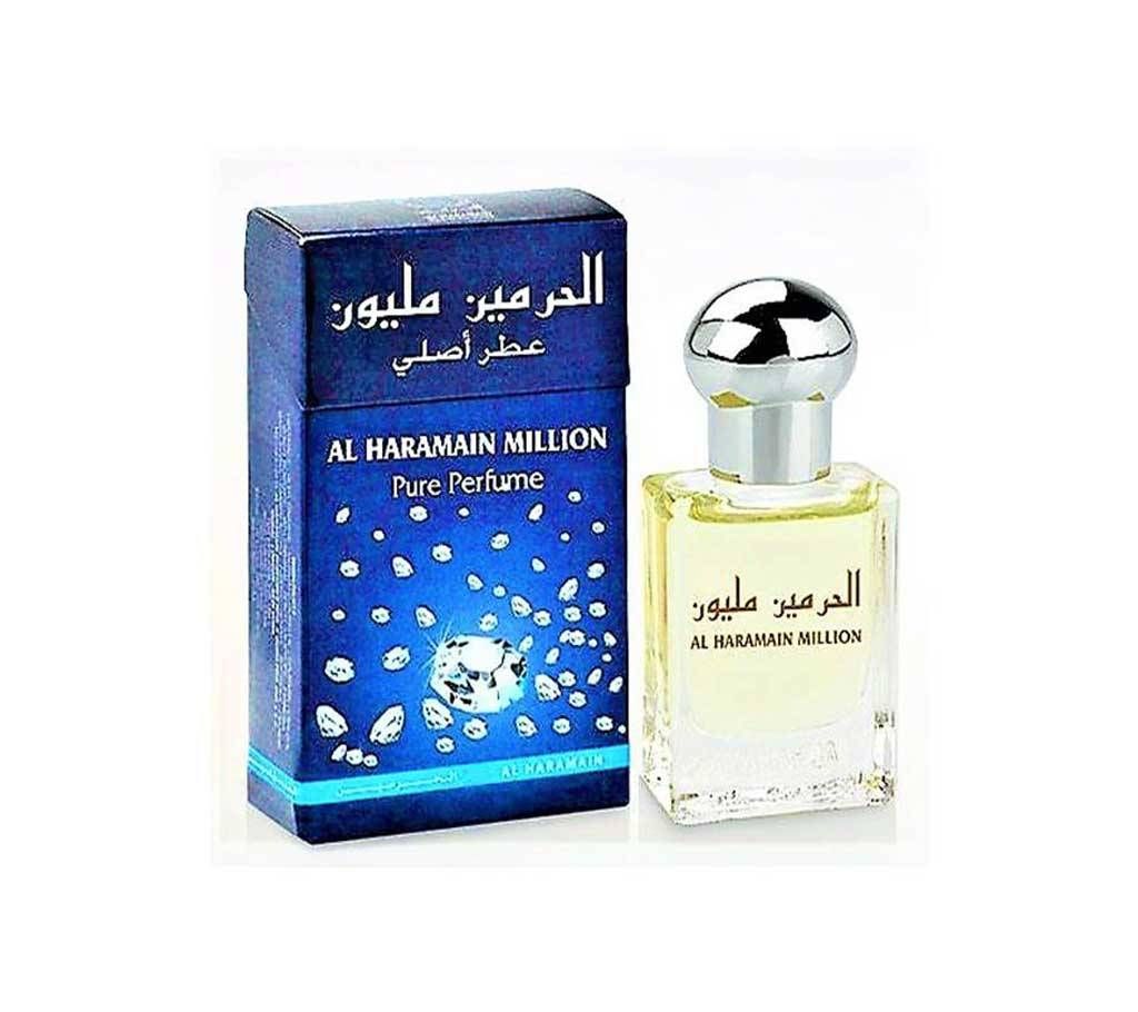 Al Haramain Million Roll-On Perfume 15ml (Alcohol-Free) Dubai 