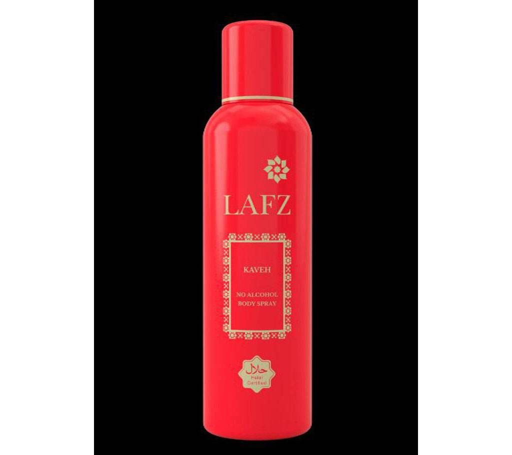 Lafz Alcohol Free Body Spray for men Kaveh 100ml