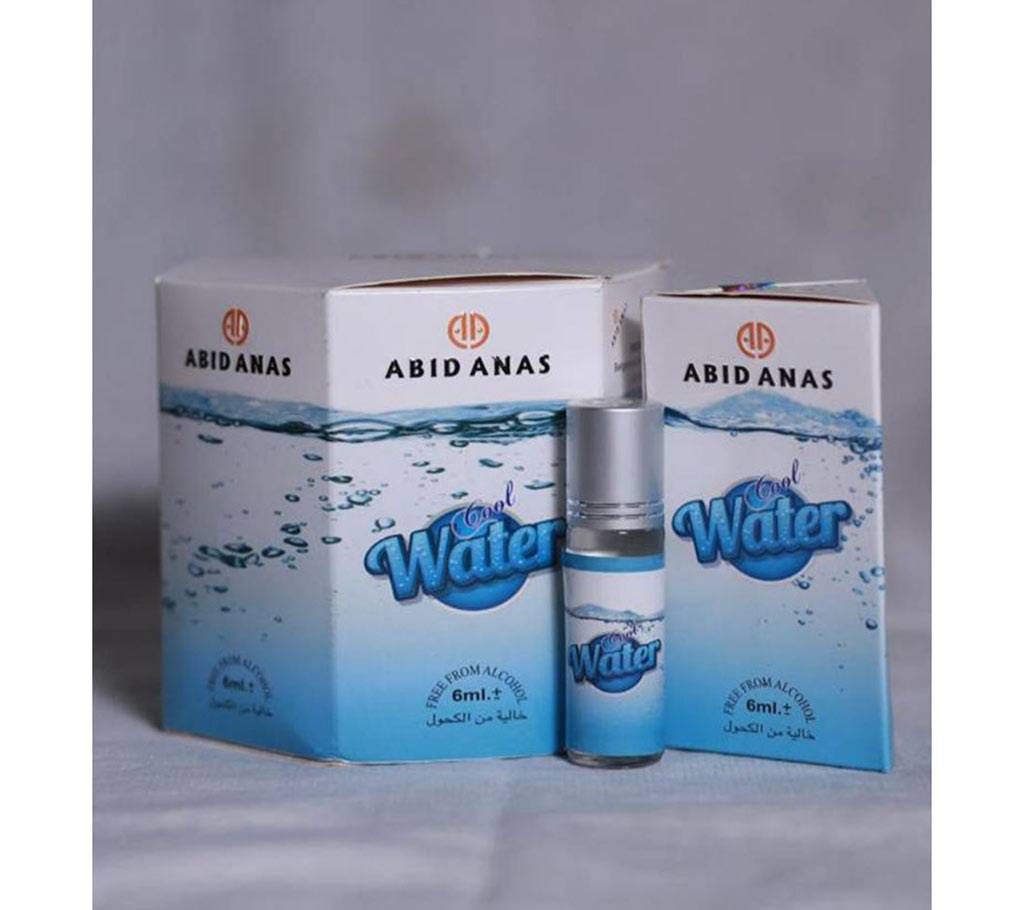 Abid Anas Cool water Perfume 6ml Saudi Arabia