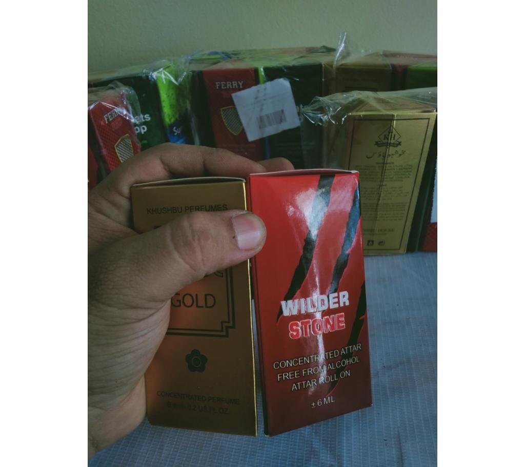 5Pcs Combo Offer Perfume Ator- 6ml