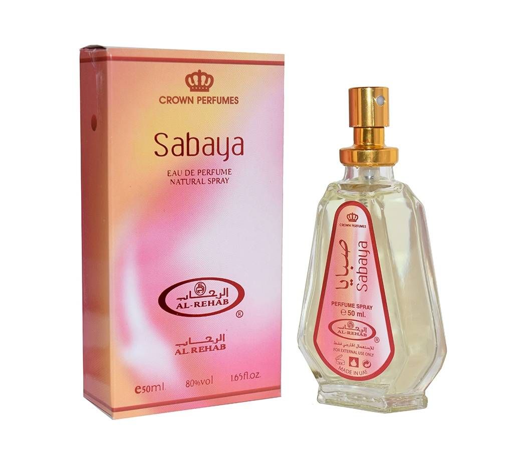 Sabaya EDP Perfume Spray by Al Rehab - 50ml Dubai