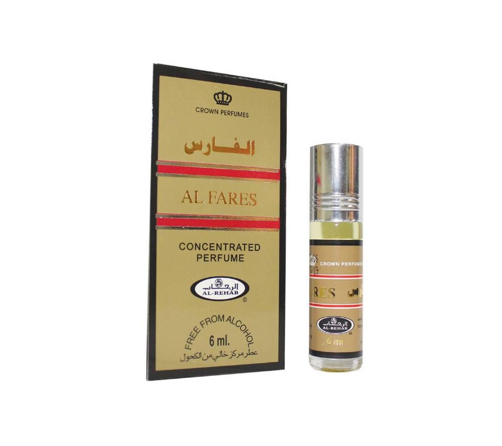 Al Fares Concentrated Halal Perfume 6ml - India 