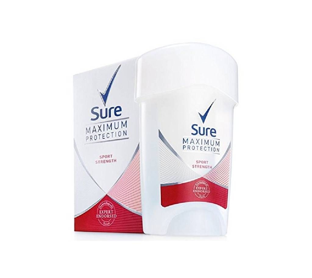 Sure Women Maximum Protection Confidence Anti-Perspirant Deodorant Cream, 45ml UK