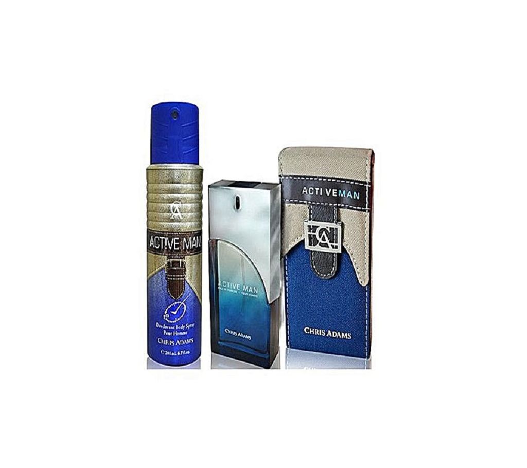 Chris Adams Active Man Perfume + Body Spray