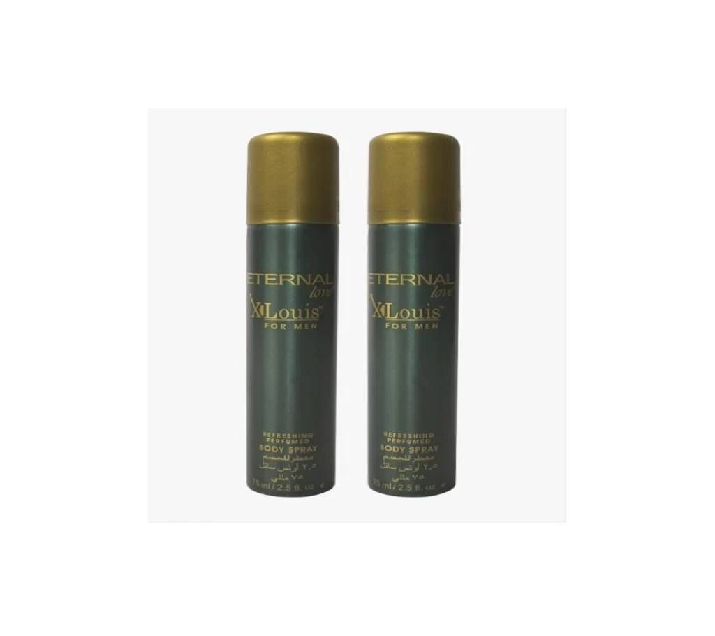 ETERNAL LOVE XILOUS BODY SPRAY-02PCS COMBO SET