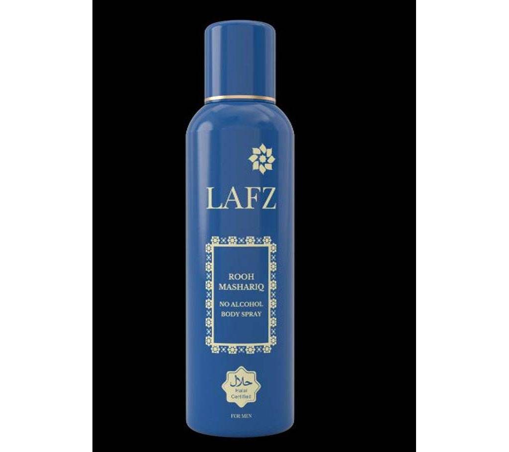 Lafz Alcohol Free Body Spray for men Rooh Mashariq 100ml