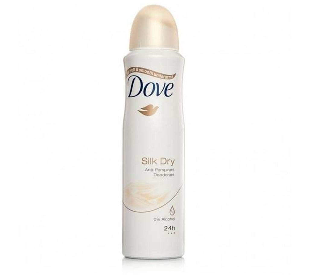 Dove Silk Dry Antiperspirant Deodorant Spray 150ml