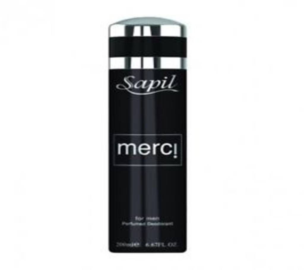 Sapil Merci Deodorant 200ml for Men