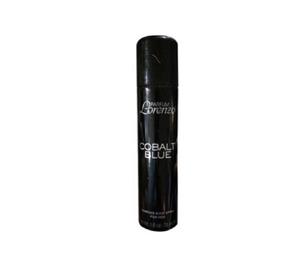 Lorenzo Cobalt Blue Perfume Body Spray 75ml