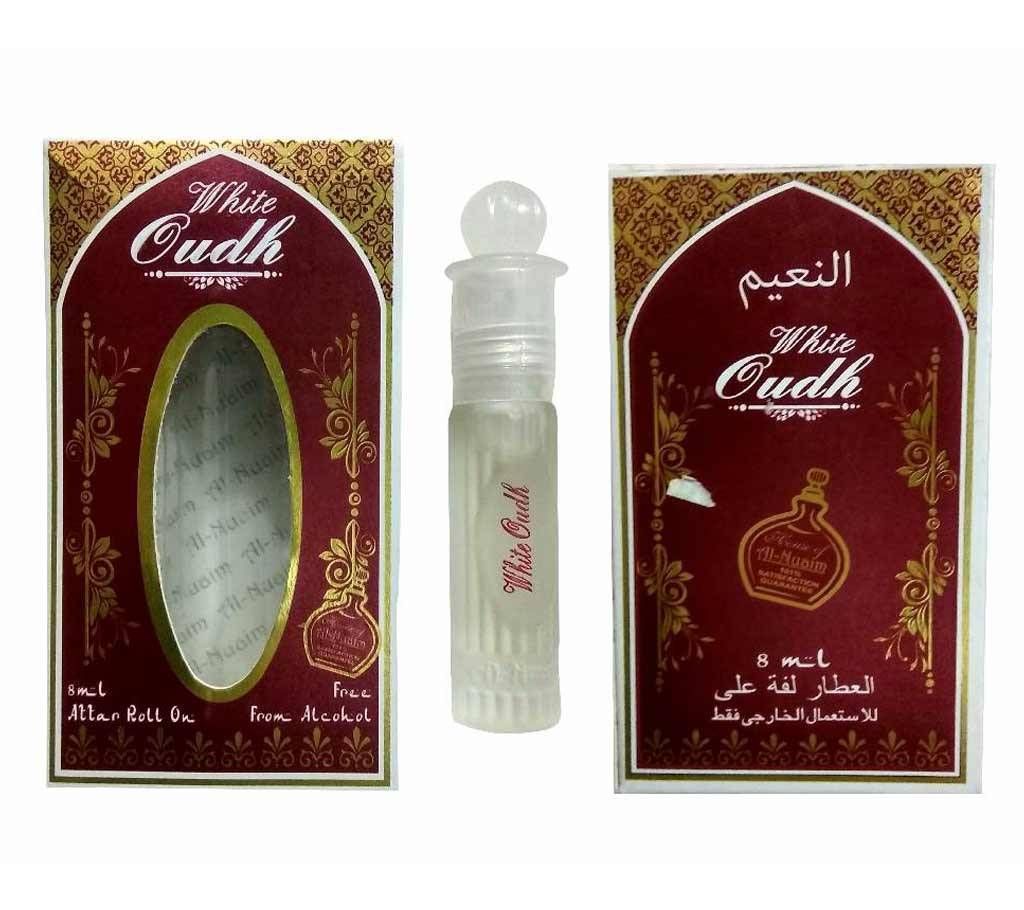 Al-Nuaim White Oudh Ator (8ml) - India