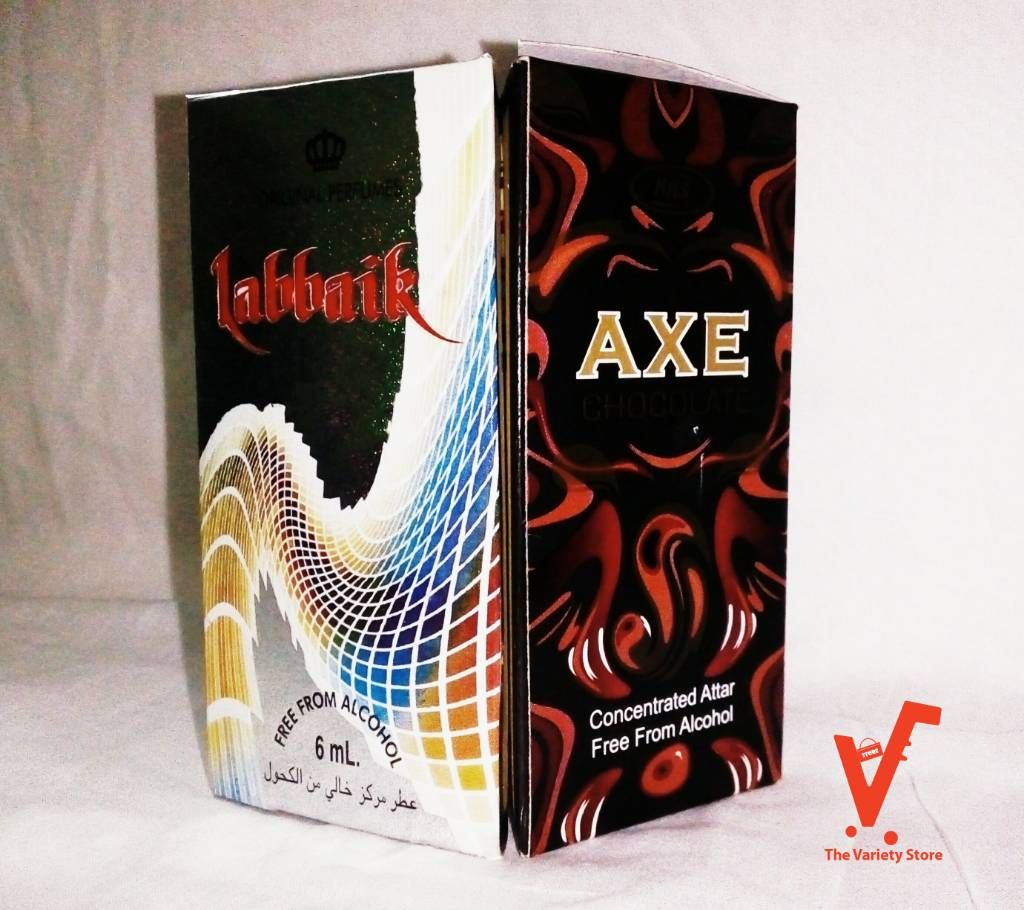 AXE Chocolate + Labbaik Attar 6ml each BD