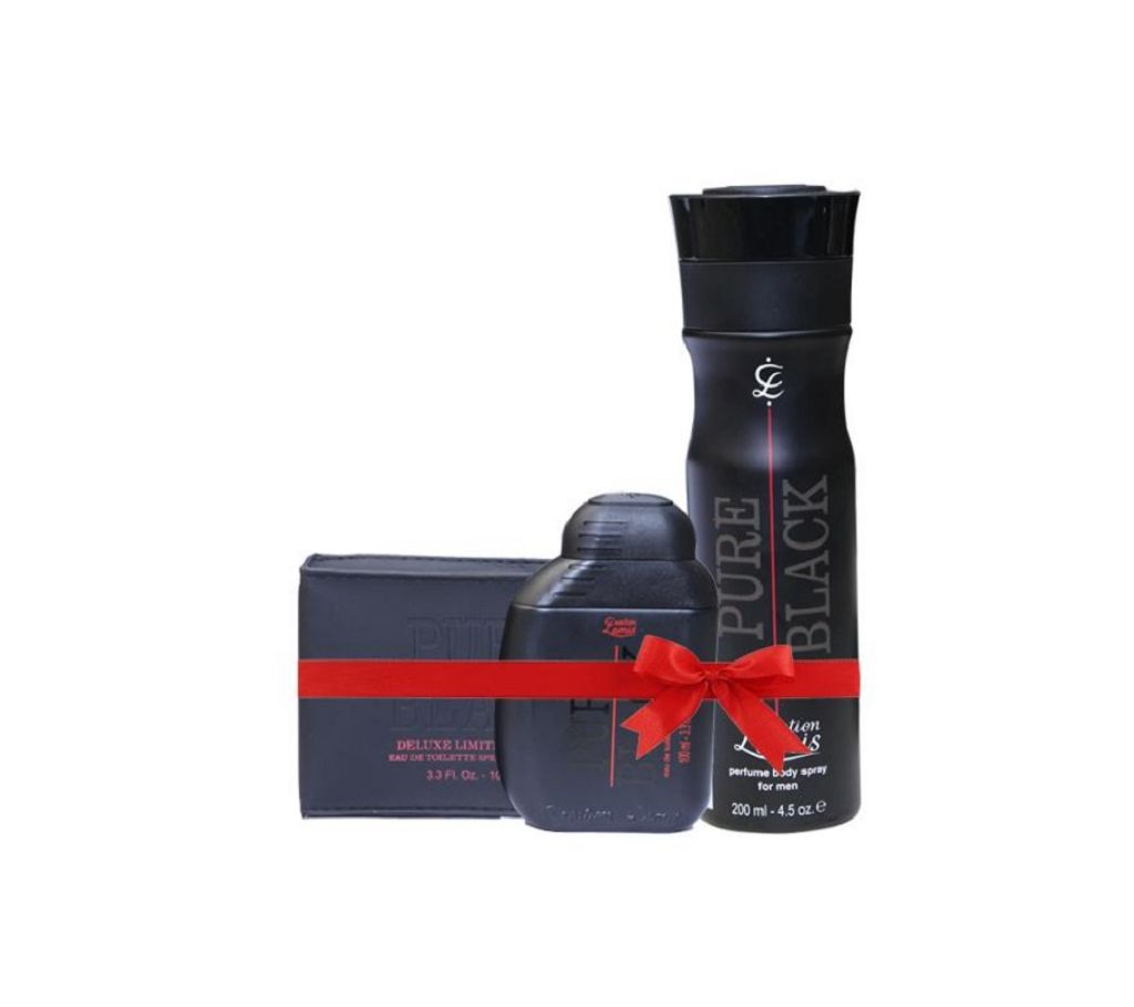 Pure Black Perfume Combo