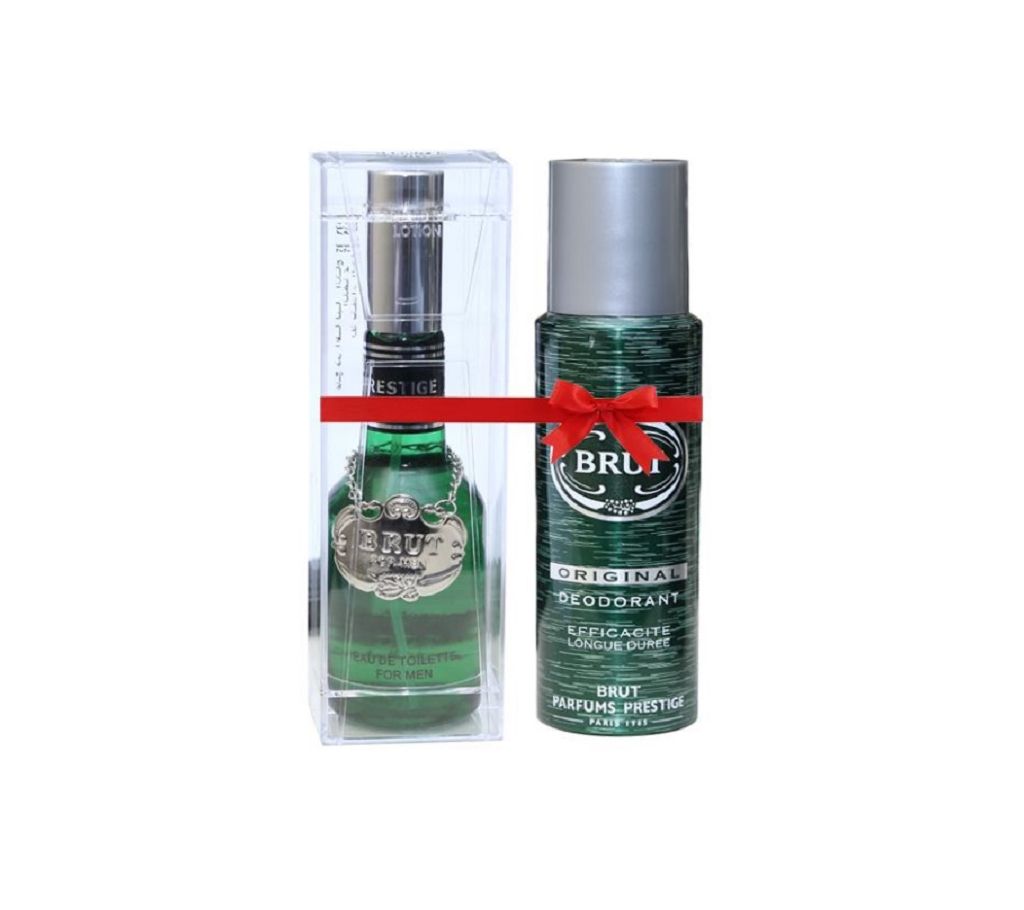 Brut Body Spray + Perfume
