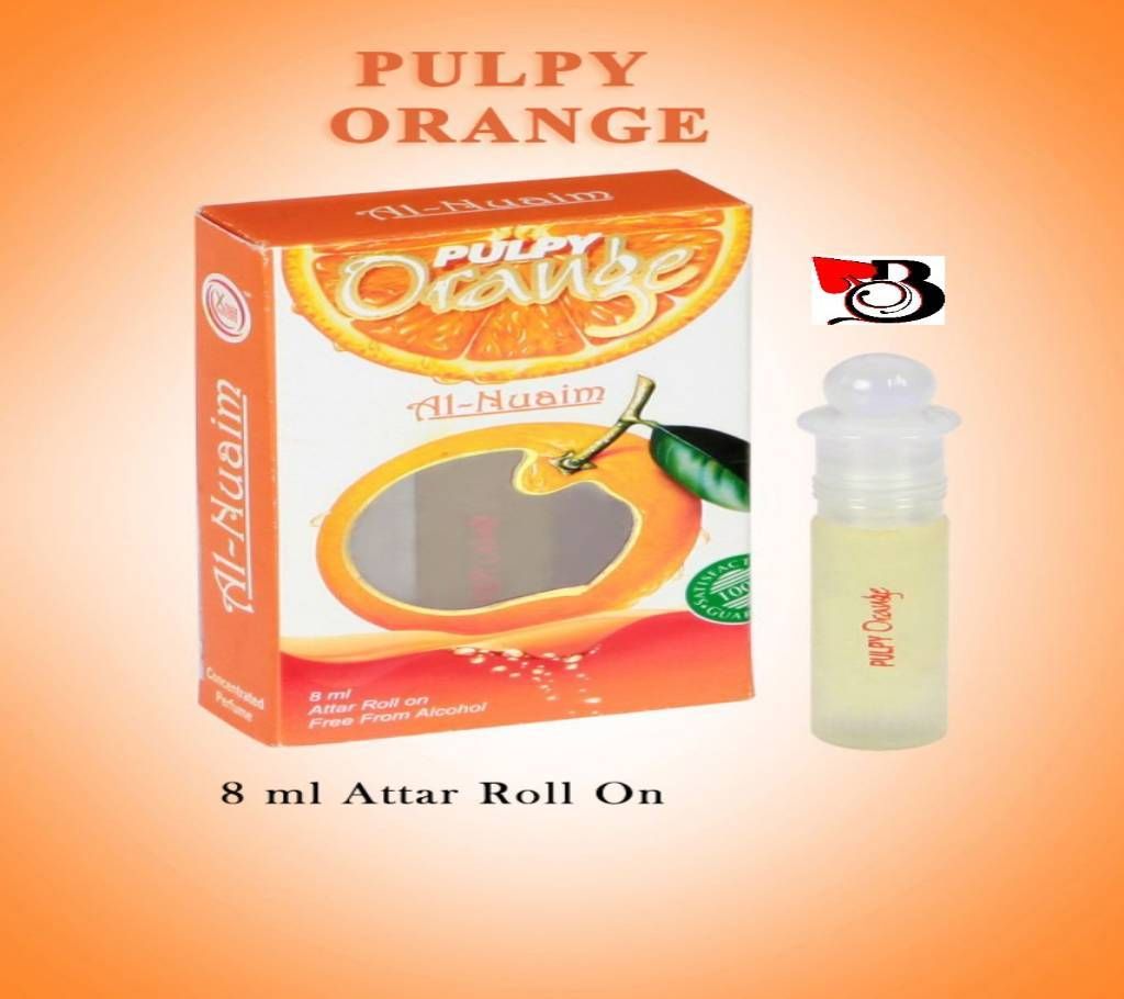 Al nuaim Pulpy orange Roll on Floral halal perfume 8ml - India