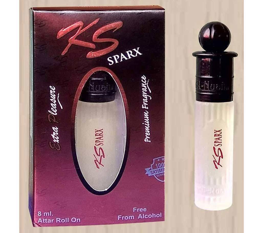 Al-Nuaim KS Sparx Extra Pleasure Roll On Attar - 8ml - India
