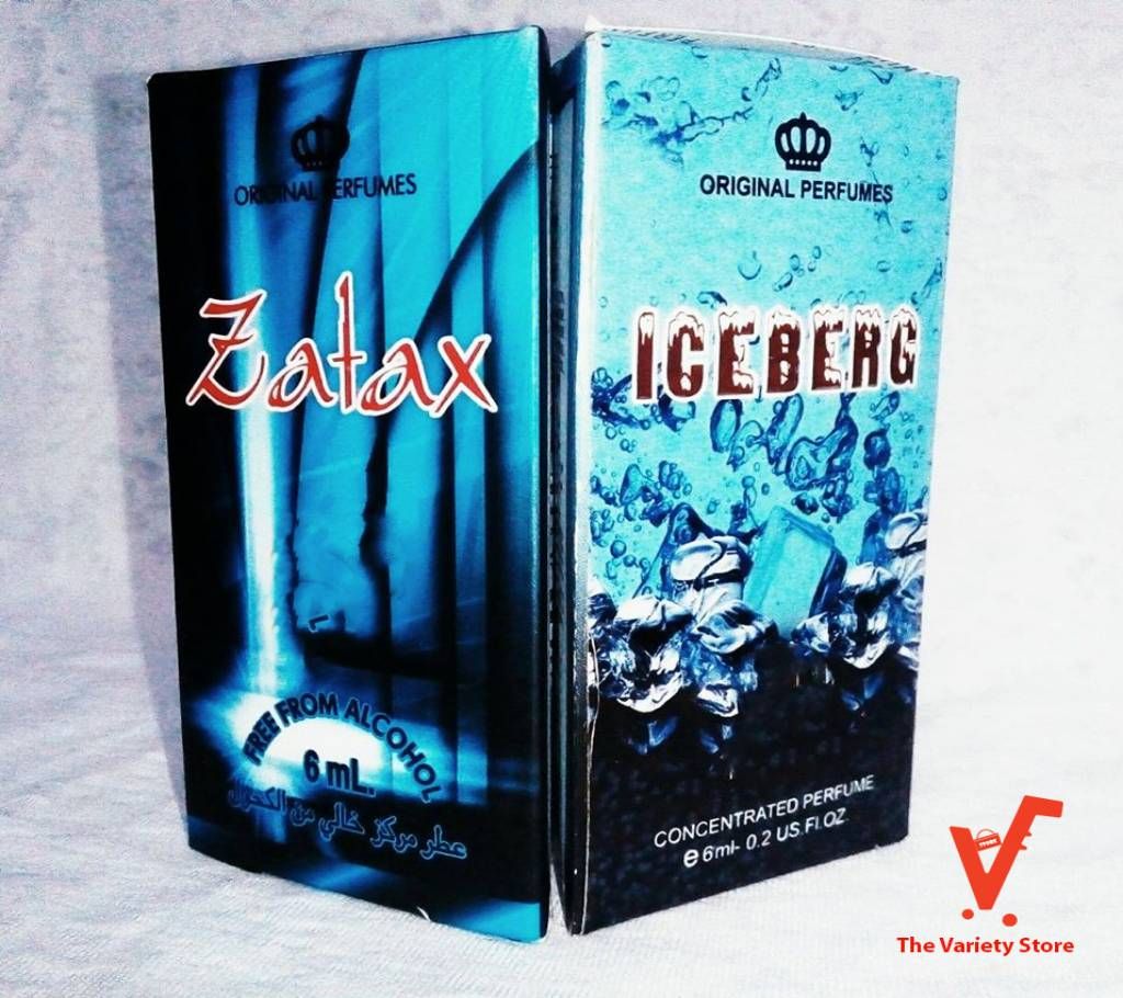 Zatax + Iceberg Attar 6ml Each Bangladesh