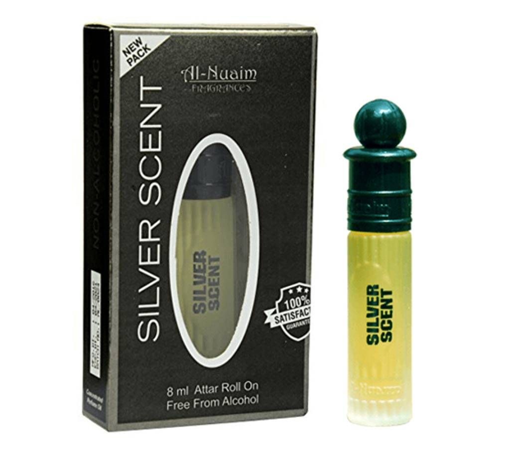 Al Nuaim Silver Scent Attar- 8ML