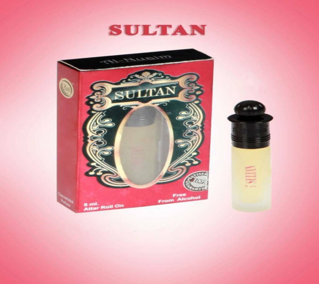 Al-Nuaim Sultan Roll On Attar - 8 ml (India)