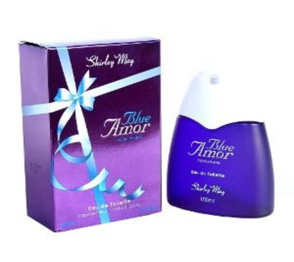 * Roll over the image to zoom in  Shirley May Blue Amor Pour Femme EdT For Women