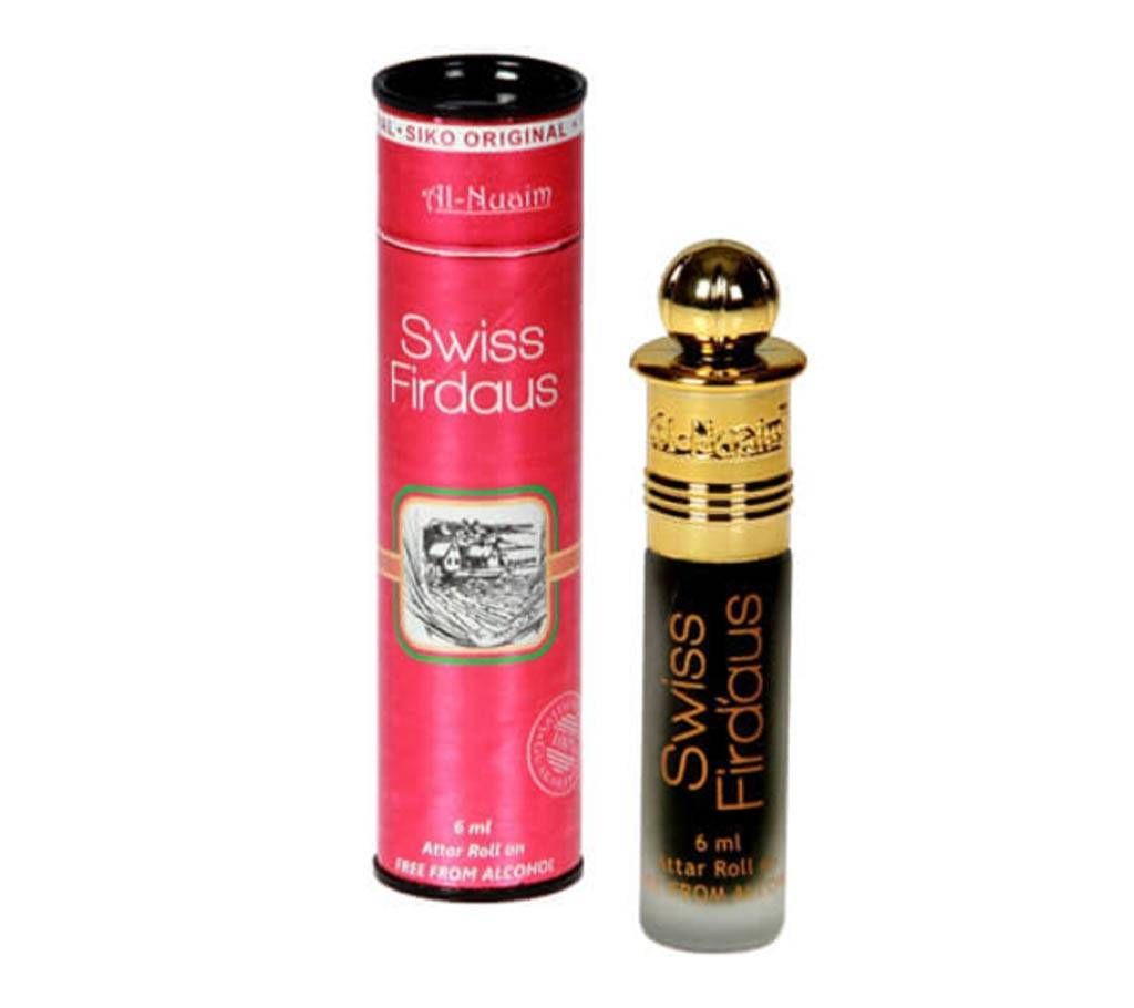 Al Nuaim Swiss Firdaus Attar 6ml - India 