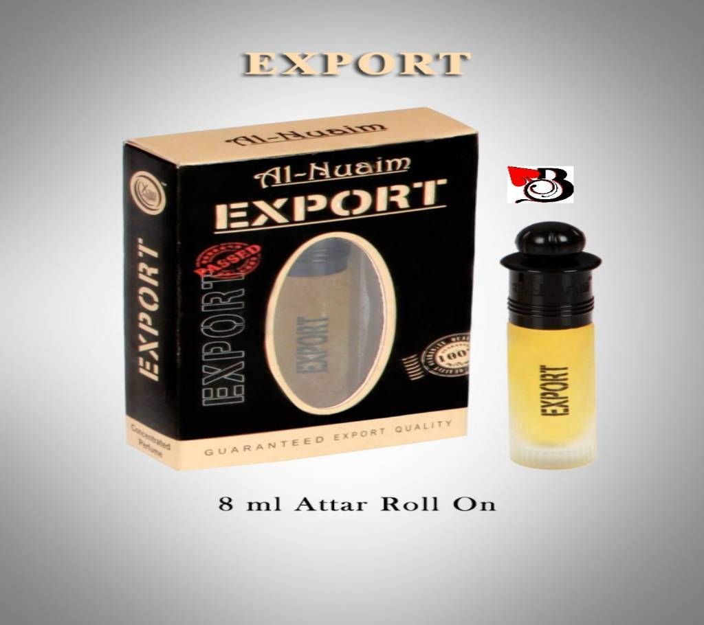 Al-Nuaim Export black Roll on perfume oil - 8 ml