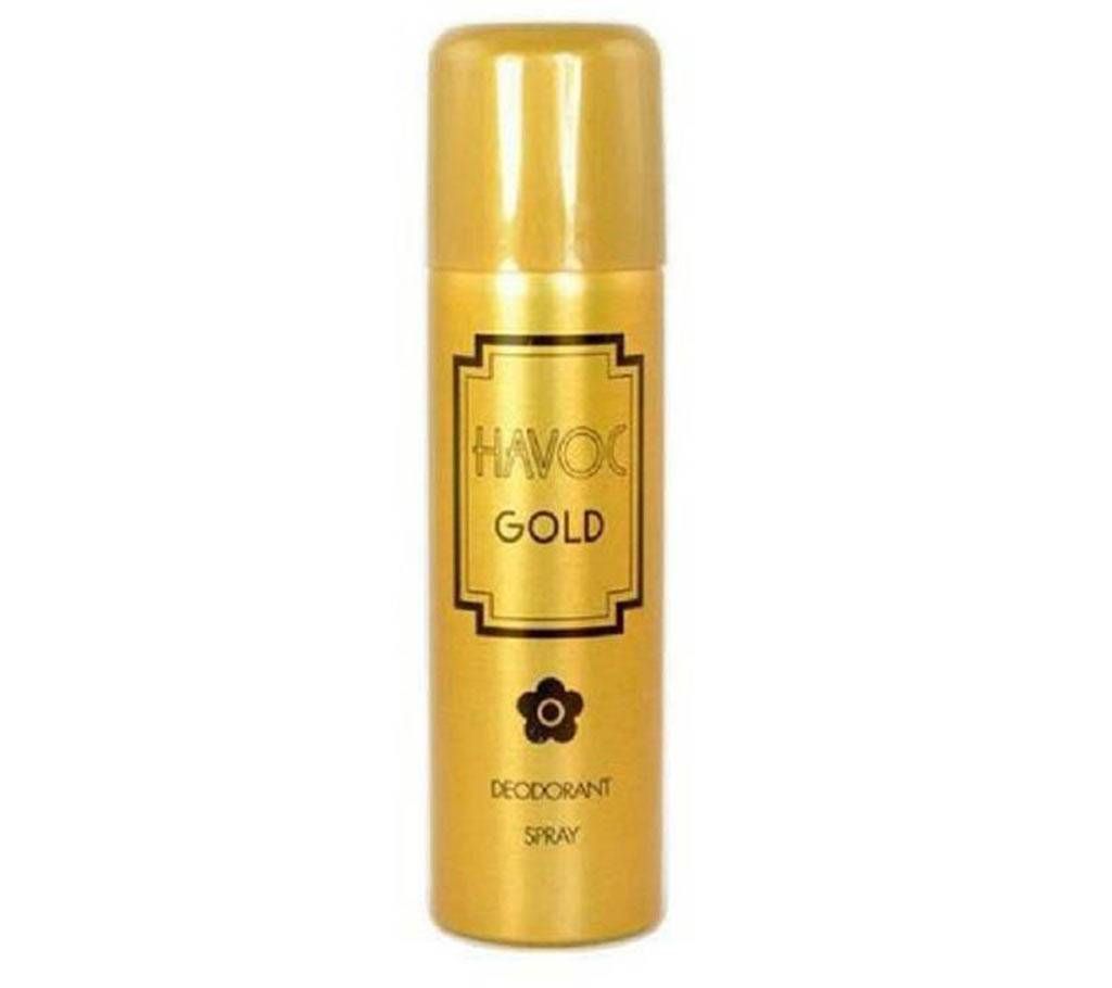 Havoc gold body spray for women 