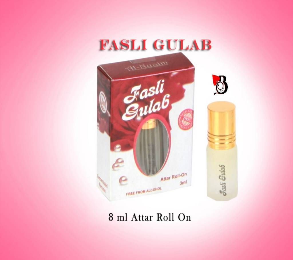 Al-Nuaim Fasli Gulab Roll on perfume oil - 8 ml