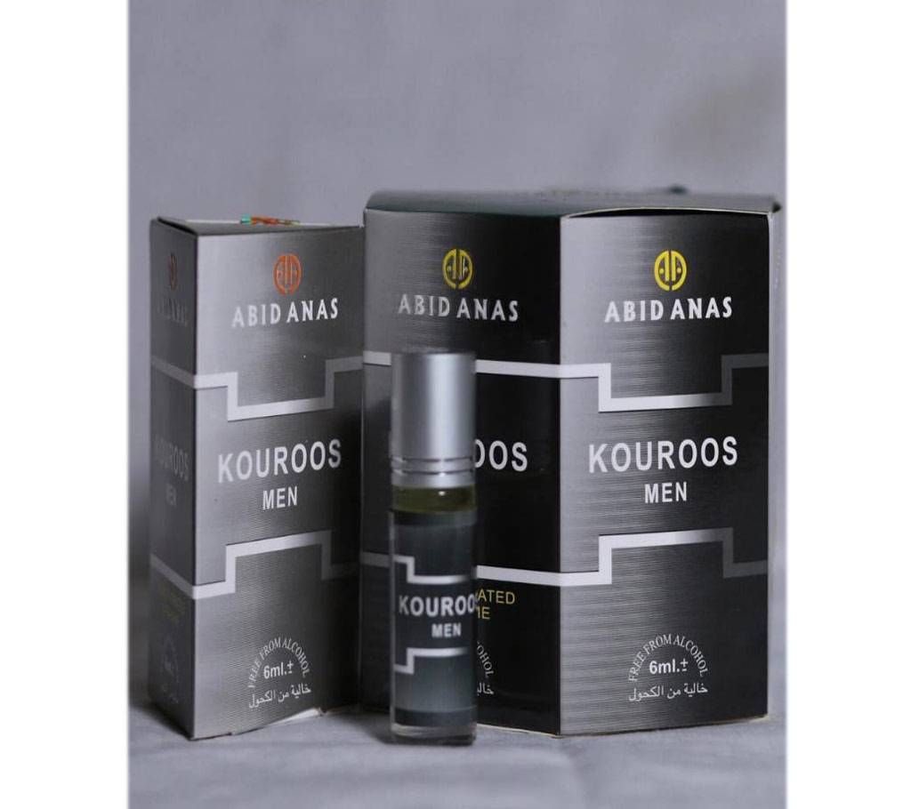 Abid Anas Kouroos Man Perfume 6ml Saudi Arabia