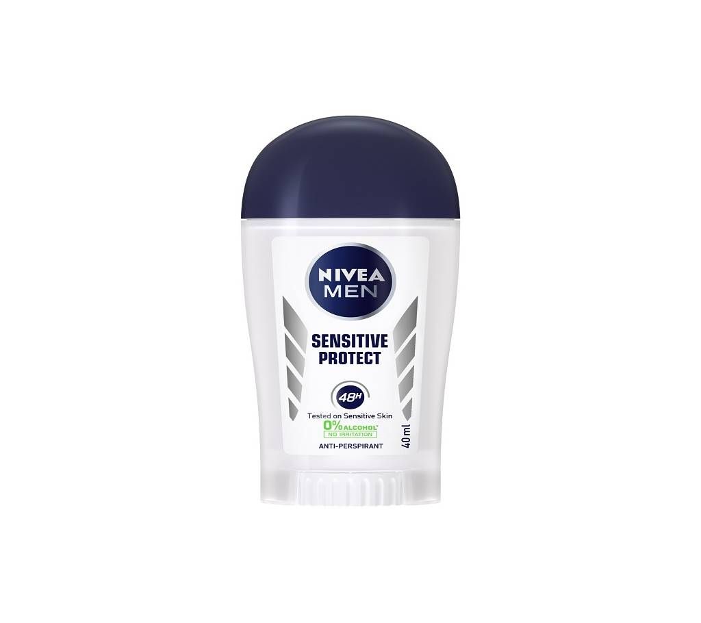 NIVEA MEN Sensitive Antiperspirant Deodorant Stick 40ml-Germany