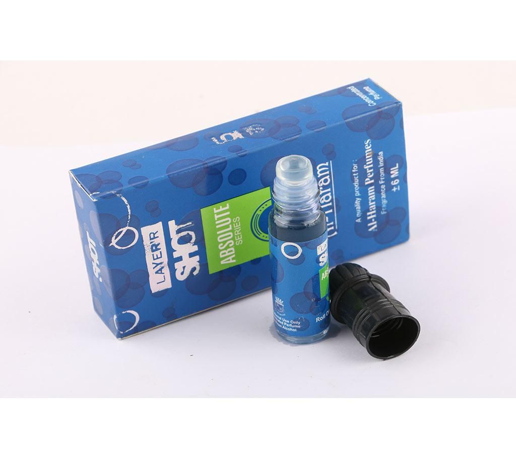 Layer Shot Blue Concentrated Perfume (Attor) (6ml)
