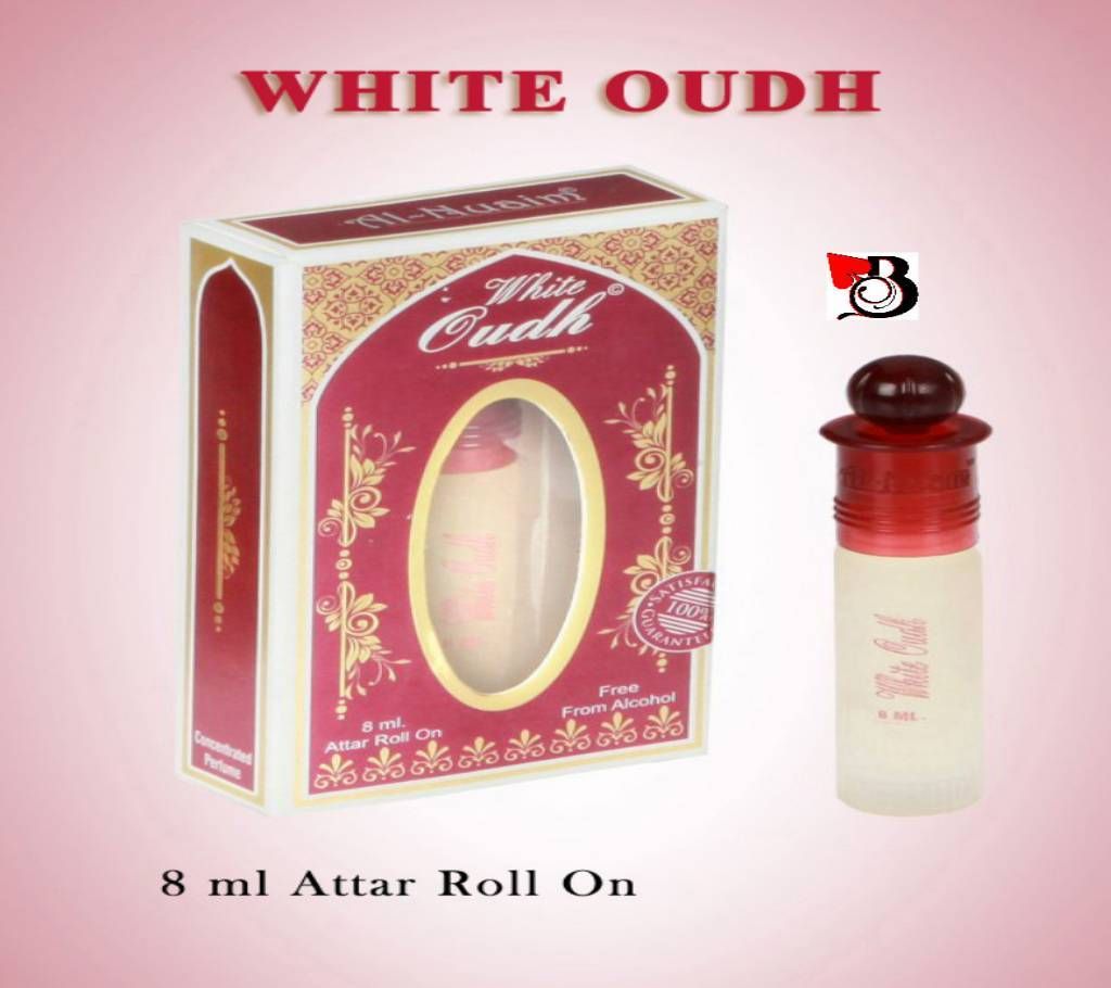 Al-Nuaim White oudh Roll on perfume oil - 8 ml