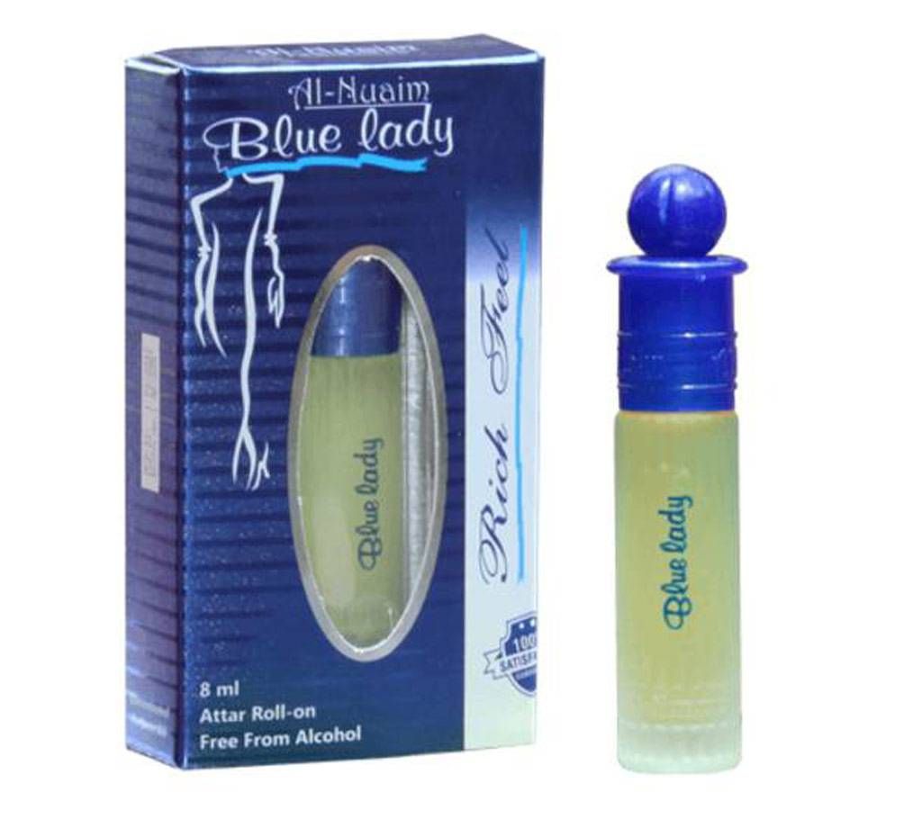 Al Nuaim Blue Lady Non Alcoholic Attar (India)