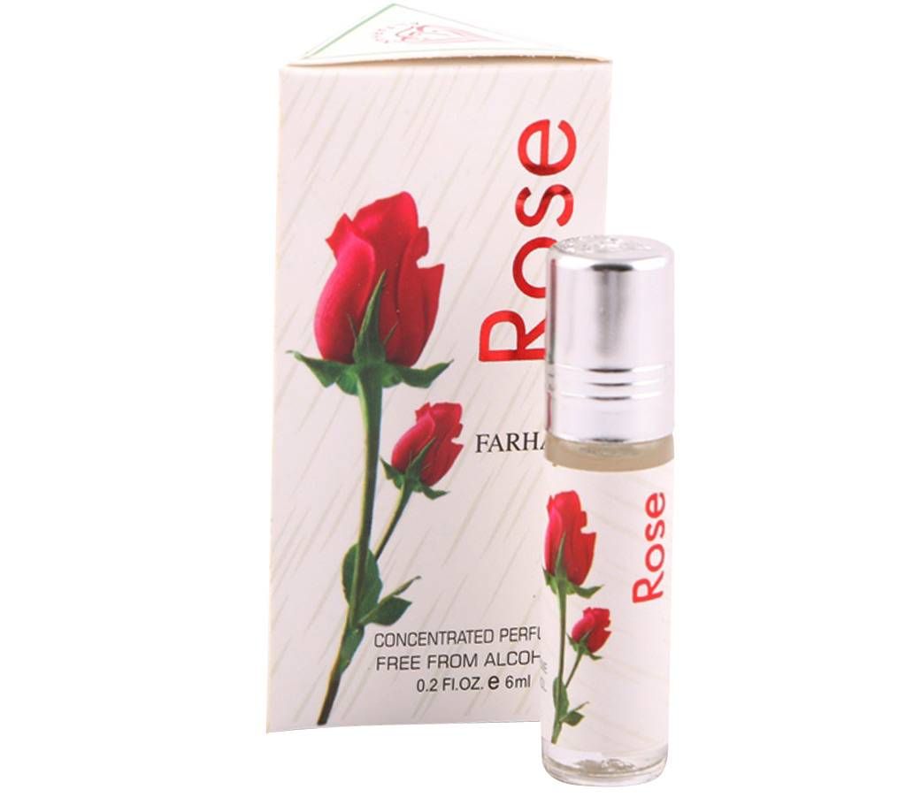 rose concentrated Roll On Perfume for Men 6ml - France 
