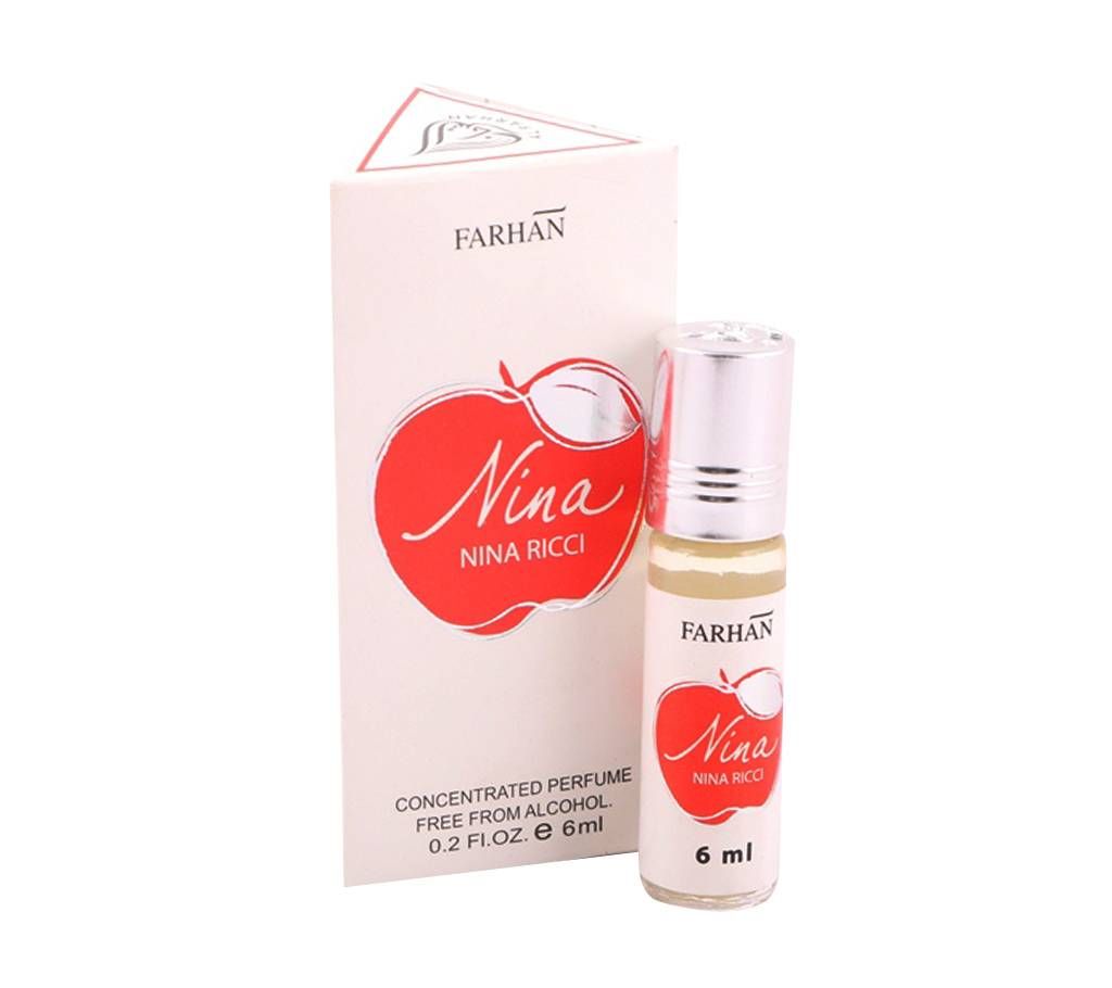 Nina Ricci Concentrated Roll On Perfume for Men 6ml - France 