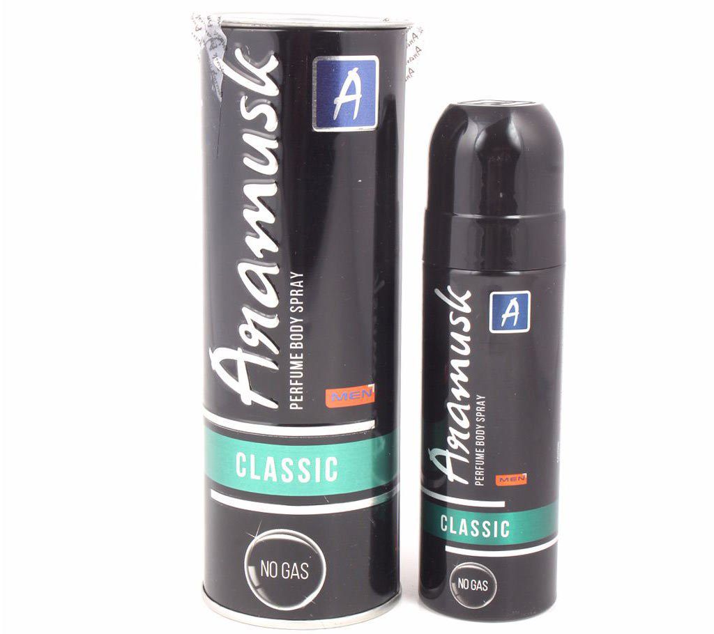 Aramusk (Classic) body spray for men 