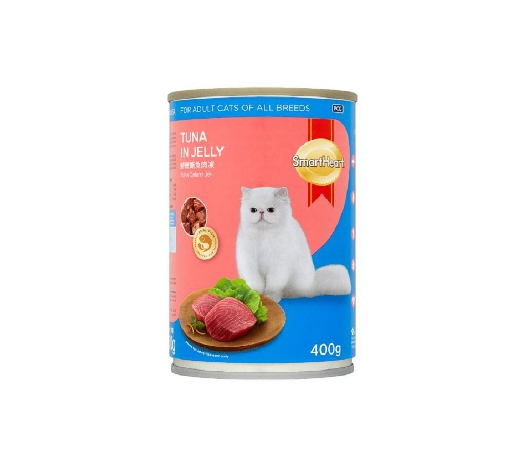 Wet Cat Food - Smart Heart Tuna in Jelly - Thailand