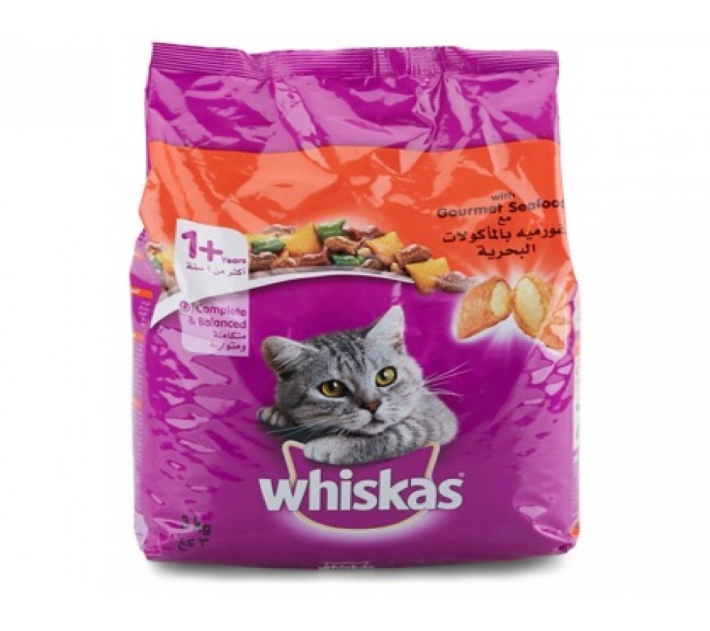 Whiskas Gourmet Seafood Cat Food 1.2 kg