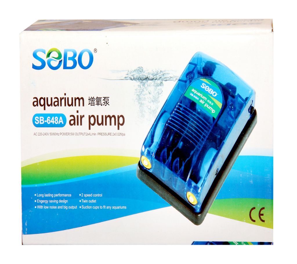 SOBO Aquarium Air Pump (Double)