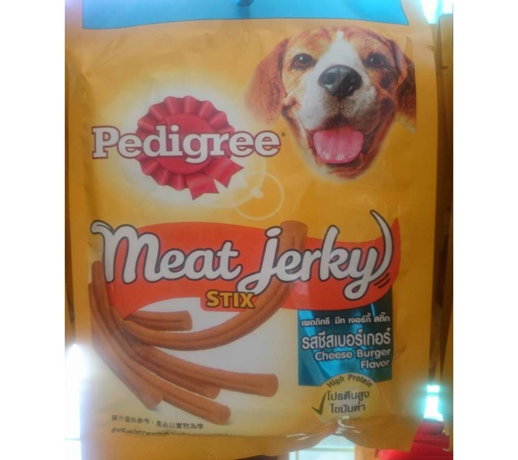 Pedigree Meat Jerky Flat Strip Roasted Lamb Flavor (80gm)- USA