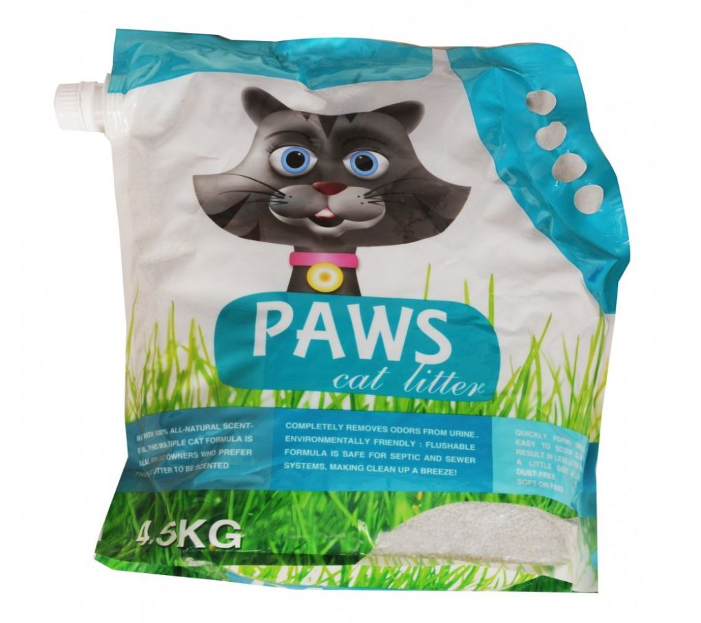 Paws Clumping Cat Litter Lavender (4.5kg)