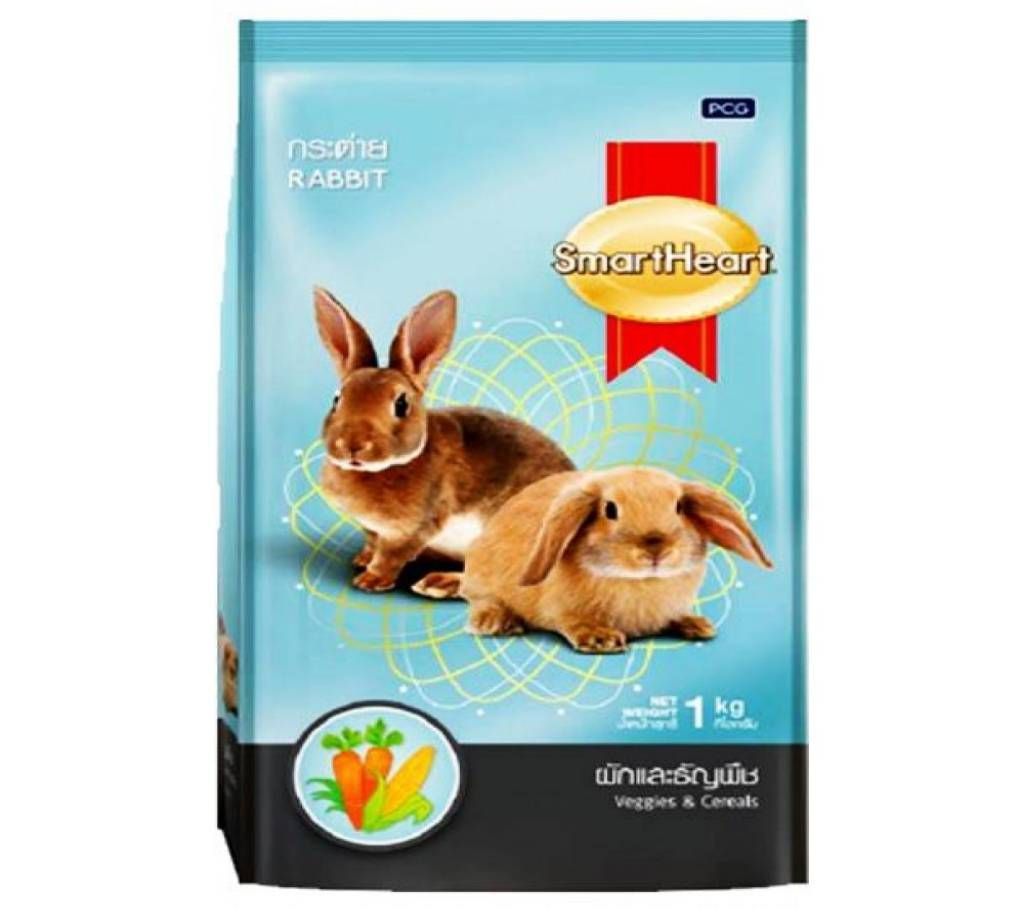 SmartHeart Rabbit Food Veggies And Cereals 1kg - Thailand